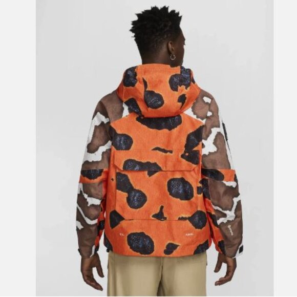 Nike Nocta Opal Deep Cover GORE-TEX Jacket Safety Orange Brand New Size Large - Picture 4 of 4